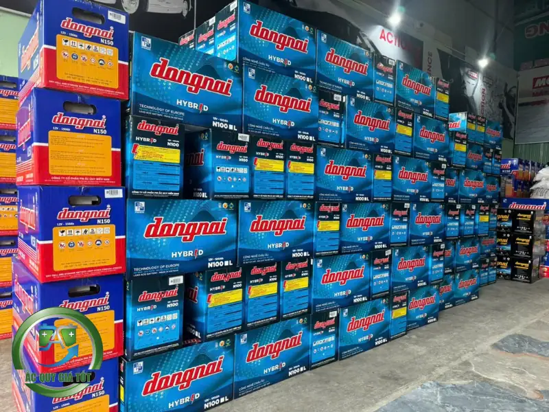 Bảng giá ắc quy ô tô tại Ắc Quy Giá Tốt