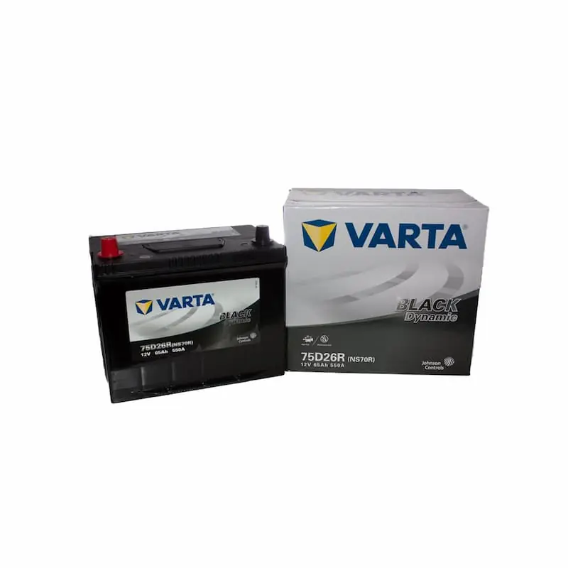 Ắc Quy Varta 75D26R NS70R 12V - 65Ah