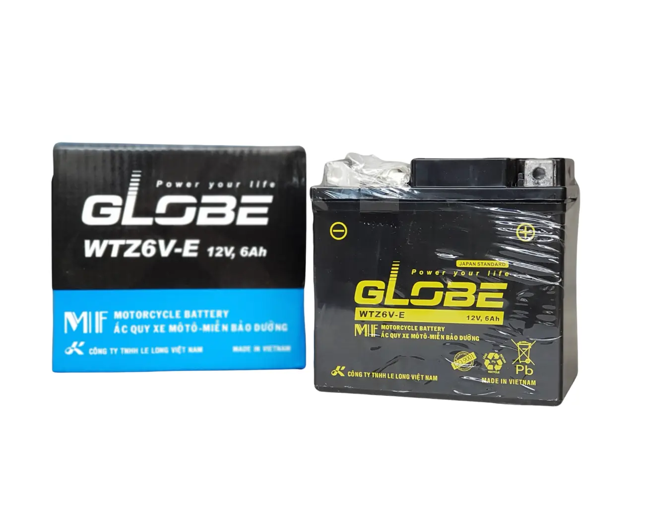 Ắc Quy GLOBE WTZ6V-E 12V - 6Ah
