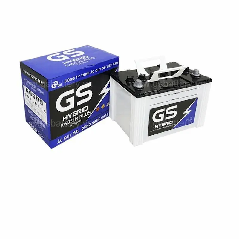 Ắc quy GS 105D31R - HYBRID 12V - 90Ah
