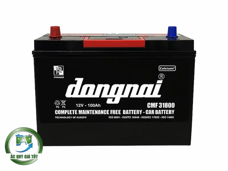 Ắc Quy Đồng Nai CMF 31800 12V - 100AH