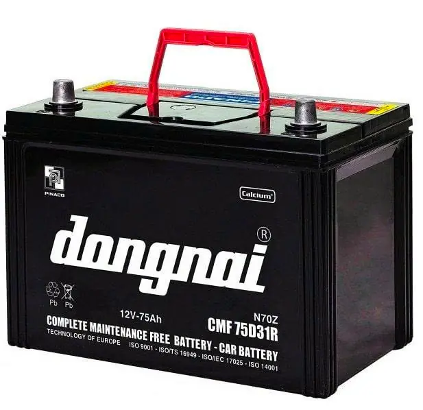 Ắc Quy Đồng Nai CMF 75D31R 12V - 75AH