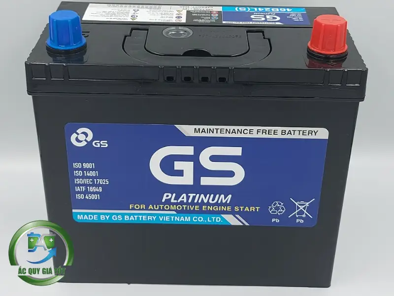 Ưu điểm vượt trội của ắc quy GS 46B24L S