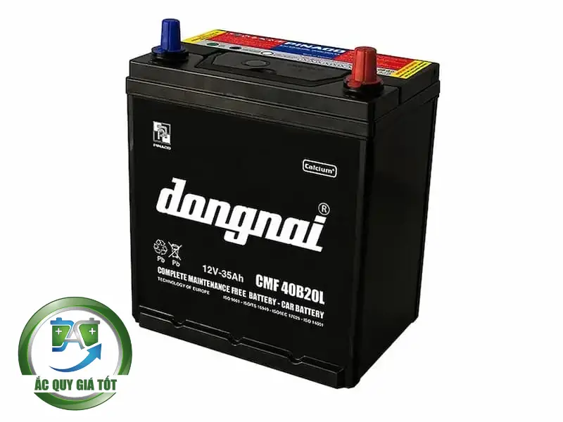 Thông số kỹ thuật khuyến nghị cho ắc quy xe Toyota Yaris