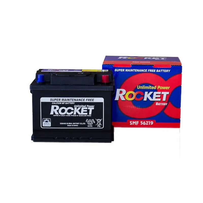  Ắc Quy ROCKET SMF 56219 12V - 62AH 