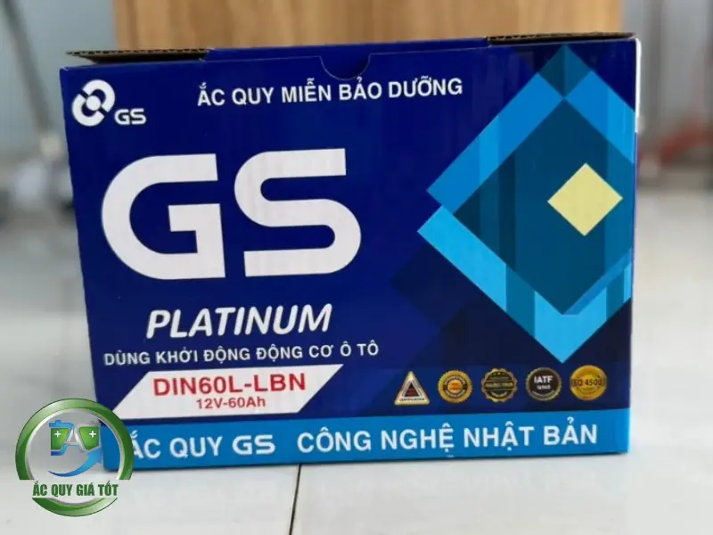 Ứng dụng của bình acquy GS DIN60L