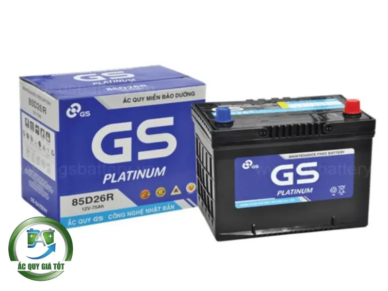Giá bình ắc quy GS 75Ah hiện nay và các yếu tố ảnh hưởng