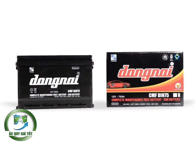 Mua bình ắc quy khô Đồng Nai 12V 75Ah chính hãng ở đâu?