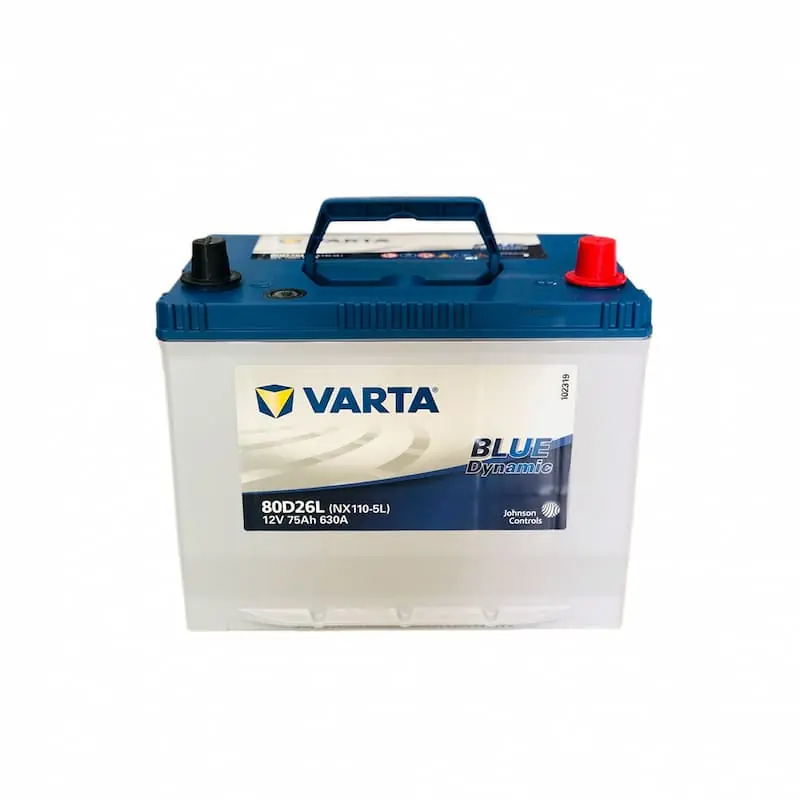 Ắc Quy Varta 80D26L NX110-5L 12V - 75Ah