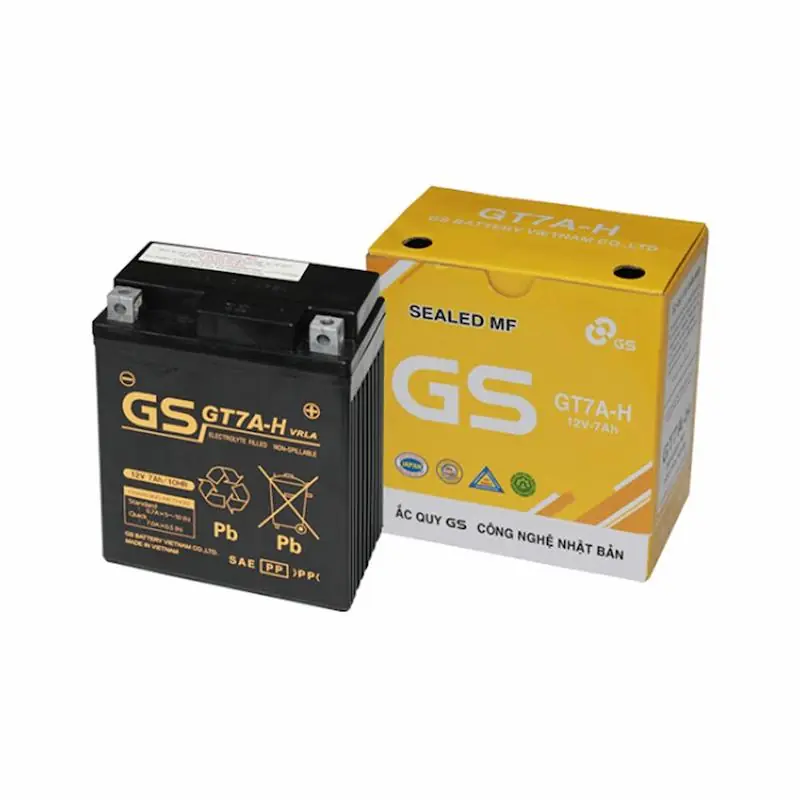 Ắc Quy GS 12V 7Ah - MF GT7A-H