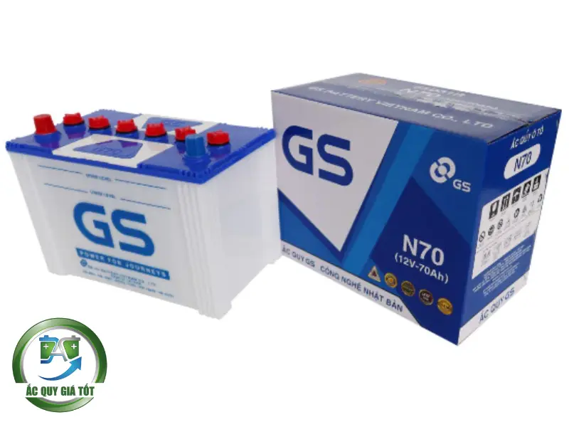 Ắc Quy GS N70 12V - 70Ah