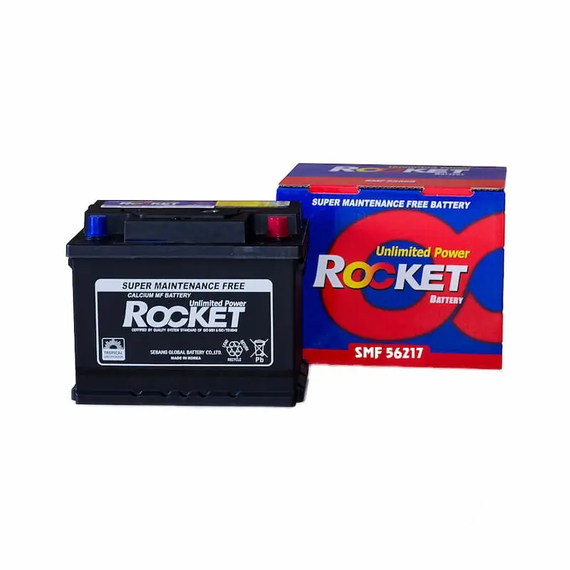 Ắc Quy ROCKET SMF 56217 12V - 62AH