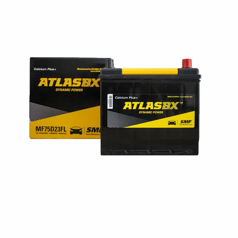 Ắc Quy Atlas 65AH 12V - MF75D23L