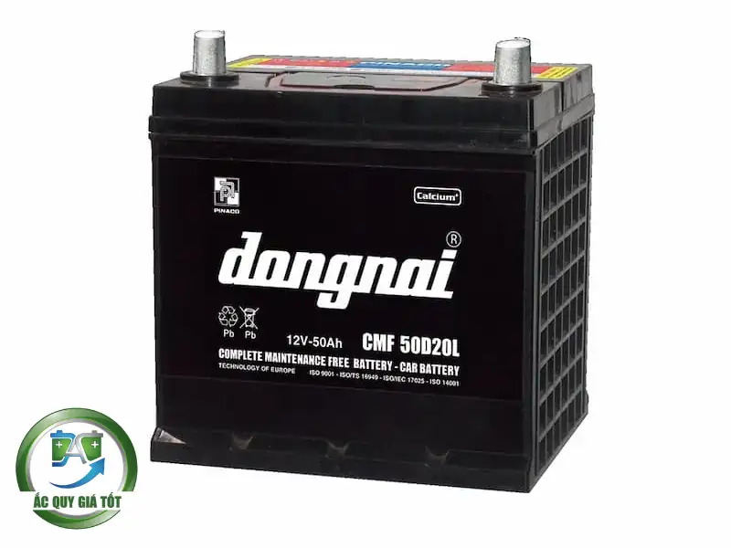 Thông số kỹ thuật của từng loại ắc quy