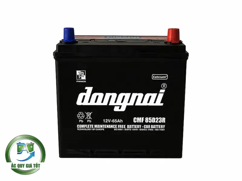 Đặc điểm kỹ thuật của ắc quy Đồng Nai 65Ah