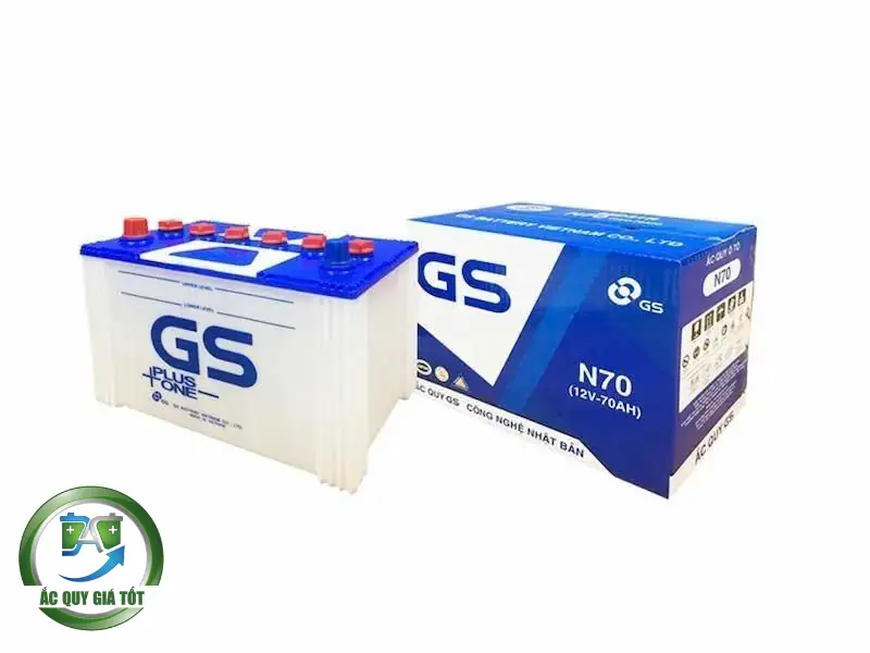 Tham khảo giá bình ắc quy GS 70Ah chính hãng