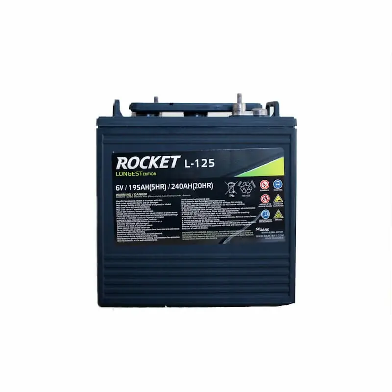 Ắc Quy ROCKET L-125 6V - 240AH
