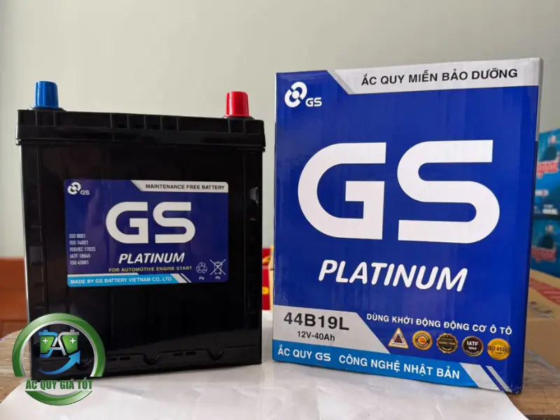 Ưu điểm nổi bật của ắc quy GS 44B19L
