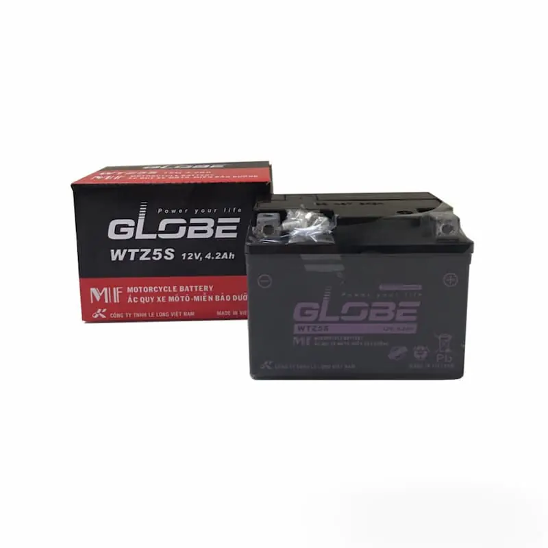 Ắc Quy GLOBE WTZ5S 12V - 4,2Ah