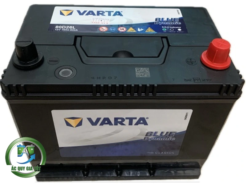 Cập nhật giá ắc quy Varta trên thị trường hiện nay