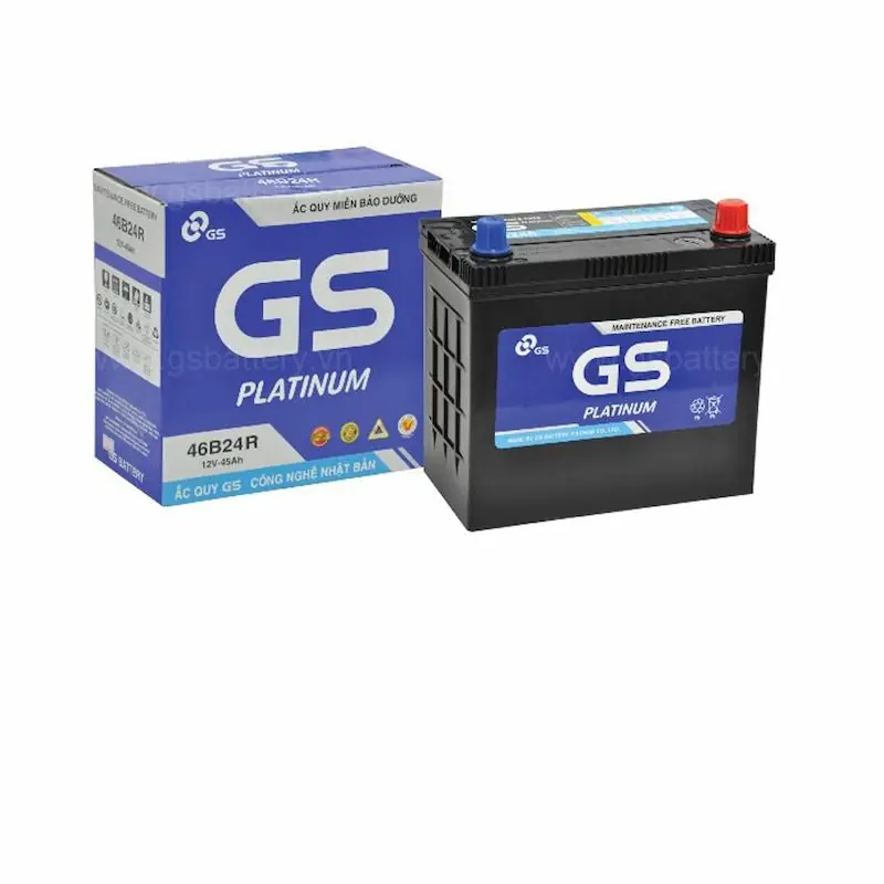 Ắc Quy GS MF 46B24R 12V - 45Ah