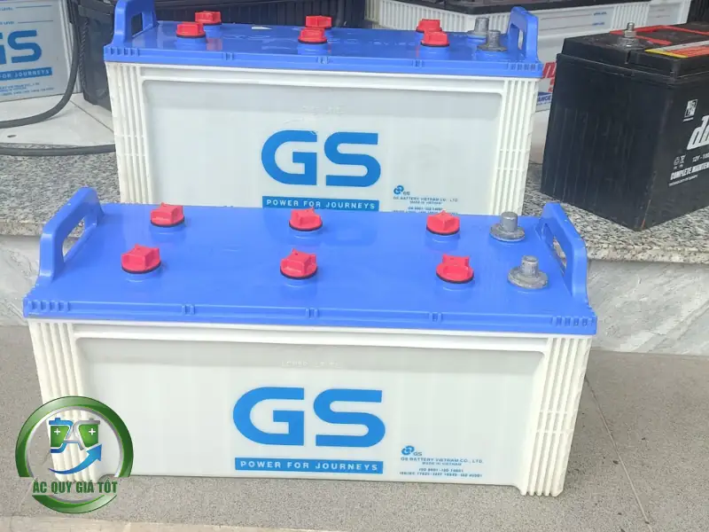 Hướng dẫn chọn mua và phân biệt ắc quy GS 12V 100Ah chính hãng